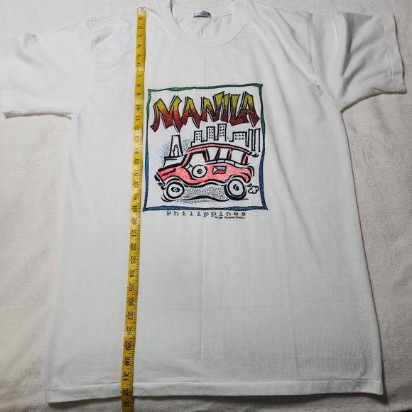 Manila Pusong Pinoy Philippines Vintage Short Sleeve T-shirt - Picture 8 of 12